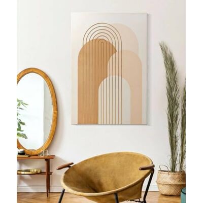 Dmora Dmorrah Bild Borore 80x120 cm Multicolor, Montage inklusive Dmora Dmorrah Bild Borore 80x120 cm Multicolor, Montage inklusive