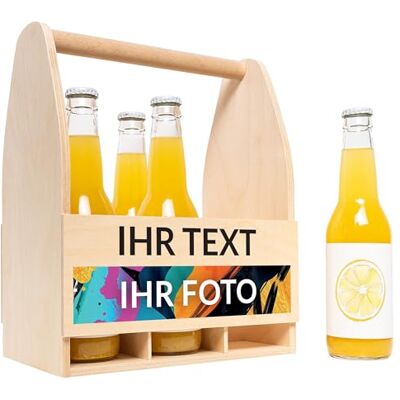 Creative Flaschenträger Holz Personalisierte Geschenke Wunschtext Foto Fotogeschenke Dein Eigenes Bild Bierträger für 6 Bierflaschen Flaschenhalter Männerhandtasche Geschenkbox für Männer Creative Flaschenträger Holz Personalisierte Geschenke Wunschtext Foto Fotogeschenke Dein Eigenes Bild Bierträger für 6 Bierflaschen Flaschenhalter Männerhandtasche Geschenkbox für Männer