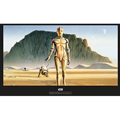 Komar Star Wars Klassische Droiden Wandkunst - 70x50 cm Komar Star Wars Klassische Droiden Wandkunst - 70x50 cm