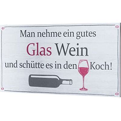 levandeo Wandbild 40x20cm Wein Spruch Koch Küche Deko Wandschild Wanddeko Bild Küchendeko Geschenkidee levandeo Wandbild 40x20cm Wein Spruch Koch Küche Deko Wandschild Wanddeko Bild Küchendeko Geschenkidee