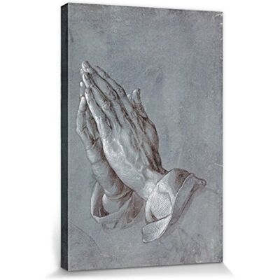 1art1 Albrecht Dürer Poster Betende Hände, 1508 Bilder Leinwand-Bild Auf Keilrahmen XXL-Wandbild Poster Kunstdruck Als Leinwandbild 30x20 cm 1art1 Albrecht Dürer Poster Betende Hände, 1508 Bilder Leinwand-Bild Auf Keilrahmen XXL-Wandbild Poster Kunstdruck Als Leinwandbild 30x20 cm