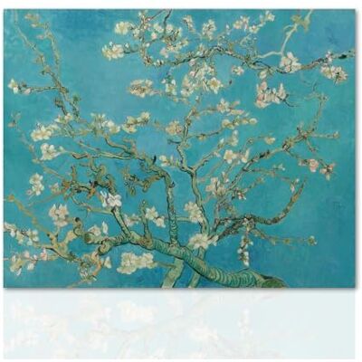 Declea Van Gogh Mandelzweig Hochwertiger Kunstdruck auf Leinwand Moderne Kunst für Innendekoration Bild fertig zum Aufhängen Declea Van Gogh Mandelzweig Hochwertiger Kunstdruck auf Leinwand Moderne Kunst für Innendekoration Bild fertig zum Aufhängen