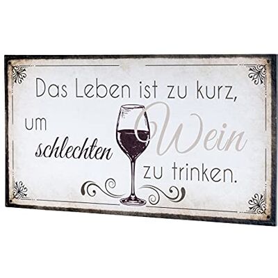 levandeo Wandbild 40x20cm Wein Spruch Küche Küchendeko Deko Wandschild Bild Dekoschild Schild Wanddeko Geschenkidee levandeo Wandbild 40x20cm Wein Spruch Küche Küchendeko Deko Wandschild Bild Dekoschild Schild Wanddeko Geschenkidee