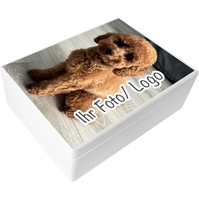 Creative Weiße Personalisierte Geschenke Fotogeschenke Holzkiste dein Eigenes Foto und Bild Individuelle Geschenk JGA Geschenkkiste Geschenkbox Für Frauen, Männer, Paar 40 x 30 x 14 cm Creative Weiße Personalisierte Geschenke Fotogeschenke Holzkiste dein Eigenes Foto und Bild Individuelle Geschenk JGA Geschenkkiste Geschenkbox Für Frauen, Männer, Paar 40 x 30 x 14 cm