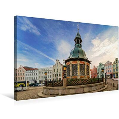 CALVENDO Premium Textil-Leinwand 75 x 50 cm Quer-Format Wismar Impressionen Wandbild, HD-Bild auf Keilrahmen, Fertigbild auf hochwertigem Vlies, Leinwanddruck von Dirk Meutzner CALVENDO Premium Textil-Leinwand 75 x 50 cm Quer-Format Wismar Impressionen Wandbild, HD-Bild auf Keilrahmen, Fertigbild auf hochwertigem Vlies, Leinwanddruck von Dirk Meutzner