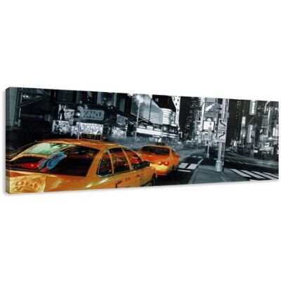 Visario Leinwandbilder 5710 Bild auf Leinwand New York, 120 x 40 cm Visario Leinwandbilder 5710 Bild auf Leinwand New York, 120 x 40 cm