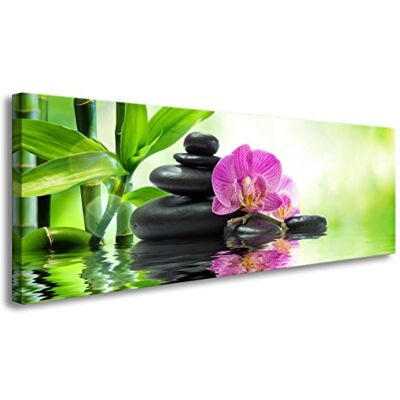 Visario Bild & Kunstdruck der deutschen Marke 120 x 40 cm ArtNr 5721 Bilder auf Leinwand Kunstdrucke SPA Wandbild einteilig Visario Bild & Kunstdruck der deutschen Marke 120 x 40 cm ArtNr 5721 Bilder auf Leinwand Kunstdrucke SPA Wandbild einteilig