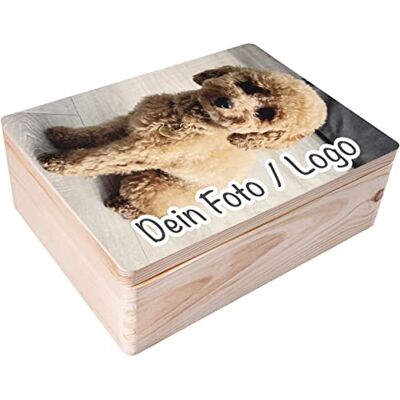 Creative Personalisierte Geschenke Fotogeschenke Holzkiste dein Foto Eigenes Bild Individuelle Geschenk JGA Geschenkkiste Geschenkbox Für Frauen, Männer und Paar 40 x 30 x 14 cm Creative Personalisierte Geschenke Fotogeschenke Holzkiste dein Foto Eigenes Bild Individuelle Geschenk JGA Geschenkkiste Geschenkbox Für Frauen, Männer und Paar 40 x 30 x 14 cm