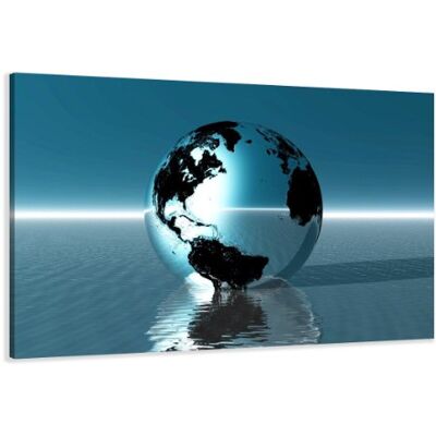 Visario Leinwandbild Welt 120x80 cm 5012 Weltkarte Wandbild auf Leinwand mit echtem Holzrahmen fertig aufgespannt Kunstdruck Motiv 5012 modern Dekoration Wohnzimmer Schlafzimmer Büro Geschenkidee Visario Leinwandbild Welt 120x80 cm 5012 Weltkarte Wandbild auf Leinwand mit echtem Holzrahmen fertig aufgespannt Kunstdruck Motiv 5012 modern Dekoration Wohnzimmer Schlafzimmer Büro Geschenkidee
