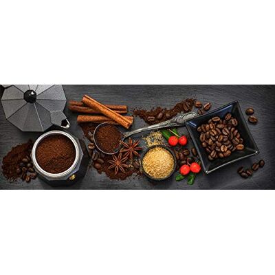 levandeo Wandbild 80x30cm Aluminium Dibond Kaffee Gewürze Küche Deko Wanddeko Küchendeko Coffee Wohnen Einrichtung levandeo Wandbild 80x30cm Aluminium Dibond Kaffee Gewürze Küche Deko Wanddeko Küchendeko Coffee Wohnen Einrichtung