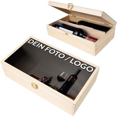 Creative Personalisiert Geschenke Fotogeschenke Weinkiste Holzkiste Dein Eigenes Foto und Bild Individuelles Geschenk Geschenkkiste Geschenkbox Für Frauen, Männer und Paar Weinbox Creative Personalisiert Geschenke Fotogeschenke Weinkiste Holzkiste Dein Eigenes Foto und Bild Individuelles Geschenk Geschenkkiste Geschenkbox Für Frauen, Männer und Paar Weinbox
