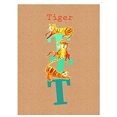 KOMAR ABC Animal T Poster - Bunt, 70cm x 50cm - Poster KOMAR ABC Animal T Poster - Bunt, 70cm x 50cm - Poster