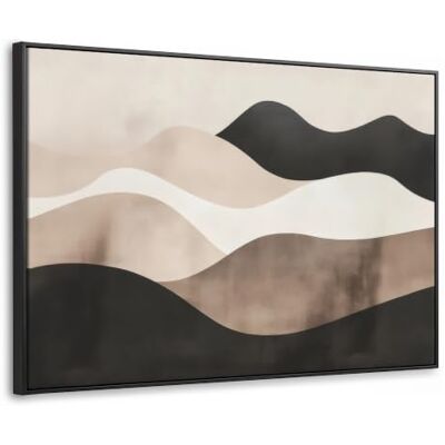 OnlyWow © Leinwand Bilder Gemälde Mit Holzrahmen Wand Deko Wandgemälde Art 90x60 cm Stilvoll Wohnungs Wohnzimmer Pictures Flur Schlafzimmer Über Bett Abstrakt Landschaft Wellen Cremefarben OnlyWow © Leinwand Bilder Gemälde Mit Holzrahmen Wand Deko Wandgemälde Art 90x60 cm Stilvoll Wohnungs Wohnzimmer Pictures Flur Schlafzimmer Über Bett Abstrakt Landschaft Wellen Cremefarben