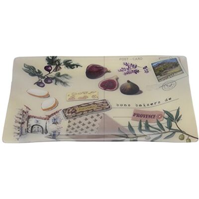 Alpac Tablett, Motivaufdruck Provence Postcard 379795, 35 x 25 x 3 cm Alpac Tablett, Motivaufdruck Provence Postcard 379795, 35 x 25 x 3 cm