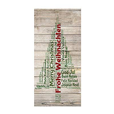 Unbekannt 2Lif 7171DGEQ01AE Stoff-Banner 'Frohe Weihnachten' 90 x 180 cm (1 Stück) Unbekannt 2Lif 7171DGEQ01AE Stoff-Banner 'Frohe Weihnachten' 90 x 180 cm (1 Stück)