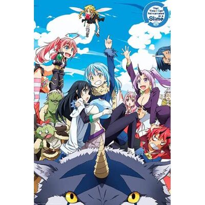 empireposter Slime Group Manga Anime Poster Grösse 61x91,5 cm + 2 St Posterleisten Alu 63 cm empireposter Slime Group Manga Anime Poster Grösse 61x91,5 cm + 2 St Posterleisten Alu 63 cm
