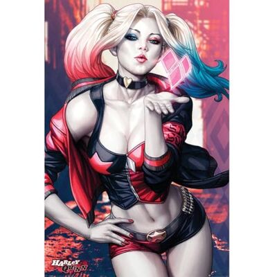 Pyramid Batman PP34363 Poster Harley Quinn Kiss, 61 x 91.5cm Pyramid Batman PP34363 Poster Harley Quinn Kiss, 61 x 91.5cm