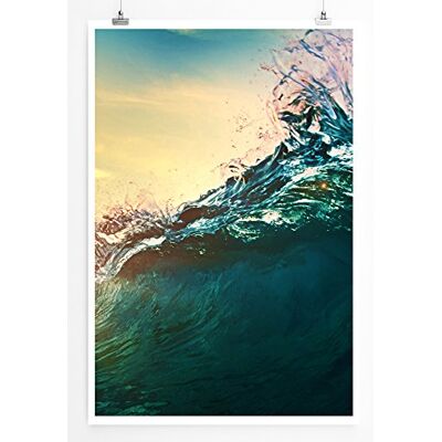 Zone Home Bild Art Fotos – Perfekte brechende Welle in der Sonne- Poster Fotodruck in höchster Qualität Zone Home Bild Art Fotos – Perfekte brechende Welle in der Sonne- Poster Fotodruck in höchster Qualität