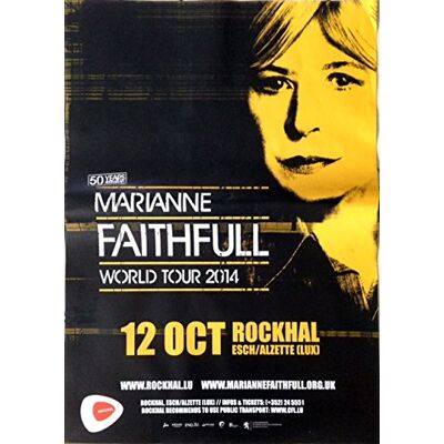 Unbekannt Marianne Faithfull – 60 x 80 cm Kunstdruck/Poster Unbekannt Marianne Faithfull – 60 x 80 cm Kunstdruck/Poster