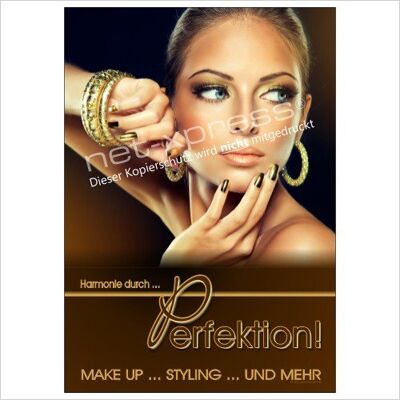 net-xpress Kosmetikposter Make-up Styling A1 Werbeplakat Plakat Poster Kosmetik net-xpress Kosmetikposter Make-up Styling A1 Werbeplakat Plakat Poster Kosmetik