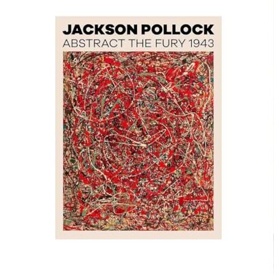 LHHJF LJHFA Klassisches Jackson Pollock Poster Graffiti Wandkunst Jackson Pollock Leinwand Gemälde und Drucke Wohnkultur Bild 40x60cm Kein Rahmen LHHJF LJHFA Klassisches Jackson Pollock Poster Graffiti Wandkunst Jackson Pollock Leinwand Gemälde und Drucke Wohnkultur Bild 40x60cm Kein Rahmen
