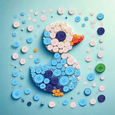 Generic DIY Button-Craft-Kit Mit Rahmen 11,81 x 11,81 Zoll Button-Malerei Set Für Erwachsene: Runde Bastel-Buttons & wasserfeste Leinwand, farbintensiv, glatt und ohne Falten – ideal f Generic DIY Button-Craft-Kit Mit Rahmen 11,81 x 11,81 Zoll Button-Malerei Set Für Erwachsene: Runde Bastel-Buttons & wasserfeste Leinwand, farbintensiv, glatt und ohne Falten – ideal f