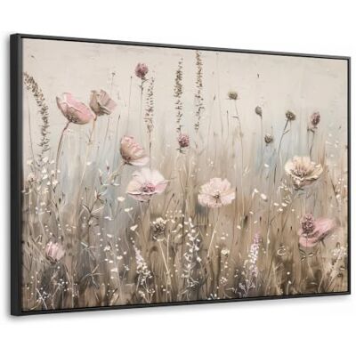 OnlyWow © Leinwand Bilder Gemälde Mit Holzrahmen Wand Deko Wandgemälde Art 90x60 cm Stilvoll Wohnungs Wohnzimmer Pictures Flur Schlafzimmer Über Bett Blumen Rosa Beige OnlyWow © Leinwand Bilder Gemälde Mit Holzrahmen Wand Deko Wandgemälde Art 90x60 cm Stilvoll Wohnungs Wohnzimmer Pictures Flur Schlafzimmer Über Bett Blumen Rosa Beige