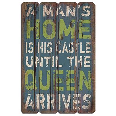 levandeo Wandbild Holzschild 60x40cm A man´s Home Shabby Vintage Holzbild Schild Wandschild Bild Holz Holztafel Dekoschild Wanddeko levandeo Wandbild Holzschild 60x40cm A man´s Home Shabby Vintage Holzbild Schild Wandschild Bild Holz Holztafel Dekoschild Wanddeko