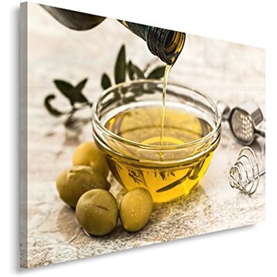 Feeby . Wandbild 1 Teilig 30x40 cm, Leinwand Bild Leinwandbilder Bilder Wandbilder Kunstdruck, OLIVE, SPEISEN, GELB Feeby . Wandbild 1 Teilig 30x40 cm, Leinwand Bild Leinwandbilder Bilder Wandbilder Kunstdruck, OLIVE, SPEISEN, GELB