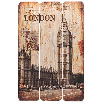 levandeo Holzbild Holzschild London BigBen England Schild 60x40cm Wandbild Dekoschild Vintage Bild Holz Holzlatten Holztafel Wanddeko Wandobjekt Wandschild levandeo Holzbild Holzschild London BigBen England Schild 60x40cm Wandbild Dekoschild Vintage Bild Holz Holzlatten Holztafel Wanddeko Wandobjekt Wandschild