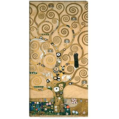 WANDKINGS Leinwandbilder von Gustav Klimt Wähle ein Motiv & Größe: "Der Lebensbaum" 40 x 80 cm WANDKINGS Leinwandbilder von Gustav Klimt Wähle ein Motiv & Größe: "Der Lebensbaum" 40 x 80 cm