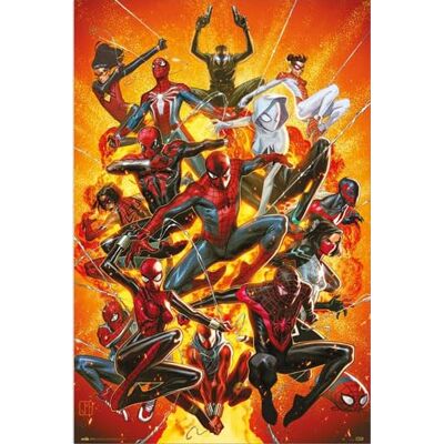 empireposter Spider-Man Spider Geddon Jump Film Poster Größe 61x91,5 cm + 1 Ü-Poster der Grösse 61x91,5cm empireposter Spider-Man Spider Geddon Jump Film Poster Größe 61x91,5 cm + 1 Ü-Poster der Grösse 61x91,5cm