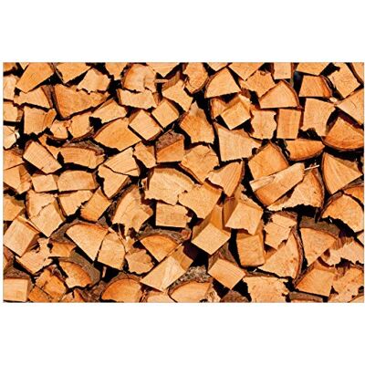 Wallario selbstklebendes Poster Holzstapel gehackt Holzscheite für den Kamin, Aufkleber in Premiumqualität, Klebefolie Größe: 61 x 91,5 cm (Maxiposter) Wallario selbstklebendes Poster Holzstapel gehackt Holzscheite für den Kamin, Aufkleber in Premiumqualität, Klebefolie Größe: 61 x 91,5 cm (Maxiposter)