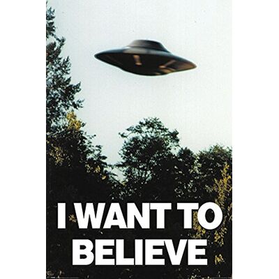 empireposter X-Files, The Poster I Want to Believe + Ü-Poster empireposter X-Files, The Poster I Want to Believe + Ü-Poster