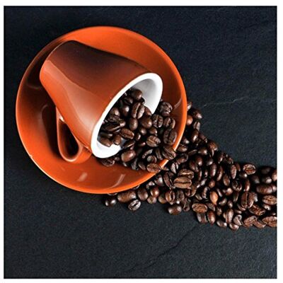 levandeo Glasbild 30 x 30 cm Wandbild Glas Küche Kaffeebohnen Tasse Coffee Deko levandeo Glasbild 30 x 30 cm Wandbild Glas Küche Kaffeebohnen Tasse Coffee Deko