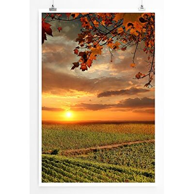 Zone Home Bild Landschaft Natur – Chianti Weinberge in der Toskana Italien- Poster Fotodruck in höchster Qualität Zone Home Bild Landschaft Natur – Chianti Weinberge in der Toskana Italien- Poster Fotodruck in höchster Qualität