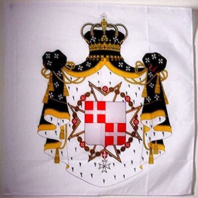 AZ FLAG Flagge Großmeister Malteserorden 90x90 cm Polyester 100D Hohlsaum Für innen und außen Republik Malta dekorative Flagge doppelte Nähte und verstärkte Kanten mit Masttunnel 100D Polyester AZ FLAG Flagge Großmeister Malteserorden 90x90 cm Polyester 100D Hohlsaum Für innen und außen Republik Malta dekorative Flagge doppelte Nähte und verstärkte Kanten mit Masttunnel 100D Polyester