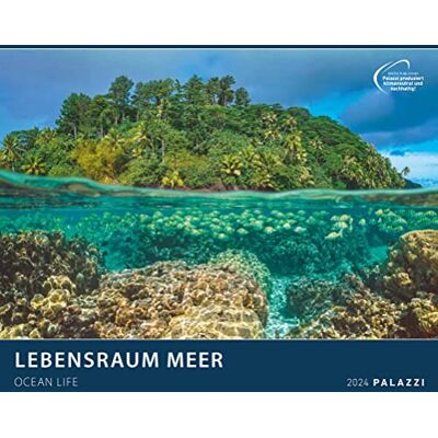 Palazzi Lebensraum Meer 2024 Bild-Kalender Poster-Kalender 60x50: Ocean Life Palazzi Lebensraum Meer 2024 Bild-Kalender Poster-Kalender 60x50: Ocean Life