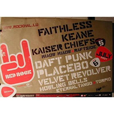 Unbekannt Placebo – Daft Punk – faitless – Keane – 60 x 84 cm zeigt/Poster Unbekannt Placebo – Daft Punk – faitless – Keane – 60 x 84 cm zeigt/Poster