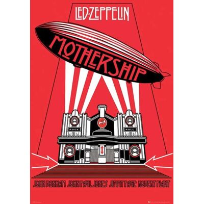 empireposter Led Zeppelin Mothership Größe (cm), ca. 61x91,5 Poster, NEU - empireposter Led Zeppelin Mothership Größe (cm), ca. 61x91,5 Poster, NEU -
