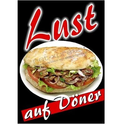 net-xpress Dönerplakat für Döner-Werbung DIN A1, Werbeplakat Plakat Poster Imbiss net-xpress Dönerplakat für Döner-Werbung DIN A1, Werbeplakat Plakat Poster Imbiss