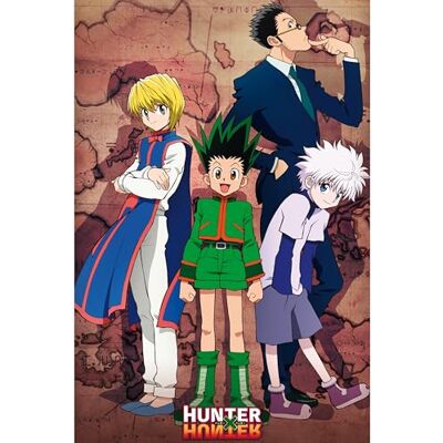 GB eye ABystyle – HUNTER X HUNTER Poster Helden (91,5 x 61 cm) GB eye ABystyle – HUNTER X HUNTER Poster Helden (91,5 x 61 cm)