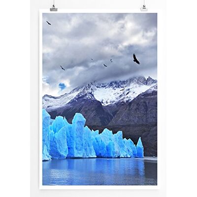Zone Home Bild Fotocollage – Pantagonische Gletscher Chile- Poster Fotodruck in höchster Qualität Zone Home Bild Fotocollage – Pantagonische Gletscher Chile- Poster Fotodruck in höchster Qualität