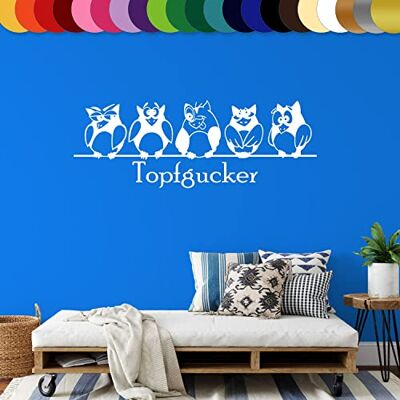 Sunnywall Wandtattoo Topfgucker Eulen Vögel Kochen Küche Essen Wandsticker Weiß Gr1 Sunnywall Wandtattoo Topfgucker Eulen Vögel Kochen Küche Essen Wandsticker Weiß Gr1