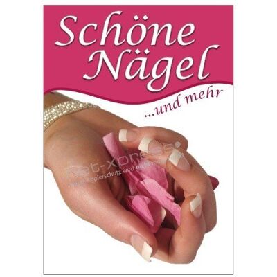 net-xpress Plakat für Nagelstudio-Werbung DIN A1, Werbeplakat Poster Nageldesign net-xpress Plakat für Nagelstudio-Werbung DIN A1, Werbeplakat Poster Nageldesign