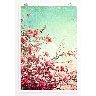 Zone Home Bild Naturbilder – Vintage Kirschblüten- Poster Fotodruck in höchster Qualität Zone Home Bild Naturbilder – Vintage Kirschblüten- Poster Fotodruck in höchster Qualität