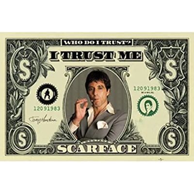 Pyramid Close Up Scarface Dollarschein (Who do I Trust?) Pyramid Close Up Scarface Dollarschein (Who do I Trust?)