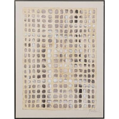 Kare Design Wandbild Glitter Curtain, Beige, Rechteckig, Gerahmt, Handarbeit, Unikat, Abstrakte Kunst, Wandbild, Modernes Design, Schlafzimmer, Baumwolle, Acryl, Holz 120x90 cm (H/B) Kare Design Wandbild Glitter Curtain, Beige, Rechteckig, Gerahmt, Handarbeit, Unikat, Abstrakte Kunst, Wandbild, Modernes Design, Schlafzimmer, Baumwolle, Acryl, Holz 120x90 cm (H/B)