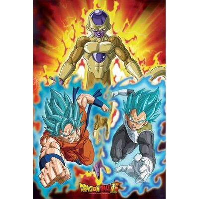 empireposter Dragon Ball Super Golden Frieza Manga Anime Poster Plakat Druck Größe 61x91,5 cm + 1 Packung Powerstrips® Inhalt 20 Stück empireposter Dragon Ball Super Golden Frieza Manga Anime Poster Plakat Druck Größe 61x91,5 cm + 1 Packung Powerstrips® Inhalt 20 Stück