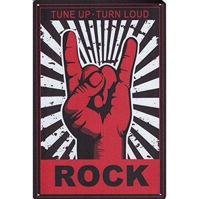 Visario Blechschild Bild Rock 30x20cm 2332 Verschiedene Bilder, Wandbilder und Schilder zur Auswahl. Visario Blechschild Bild Rock 30x20cm 2332 Verschiedene Bilder, Wandbilder und Schilder zur Auswahl.